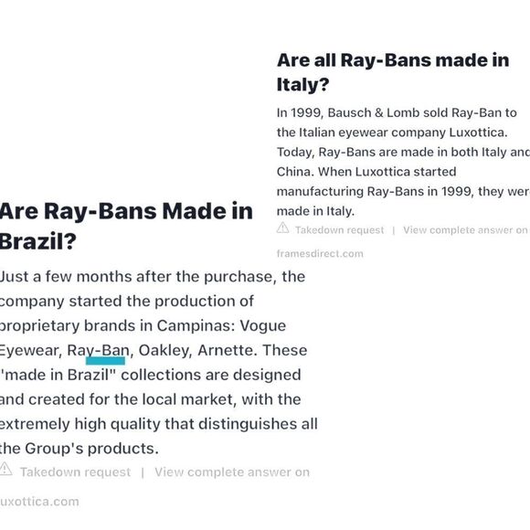 RAY-BAN Active Lifestyle Clear Rx’able Eyeglasses 54-17 - Picture 12 of 17